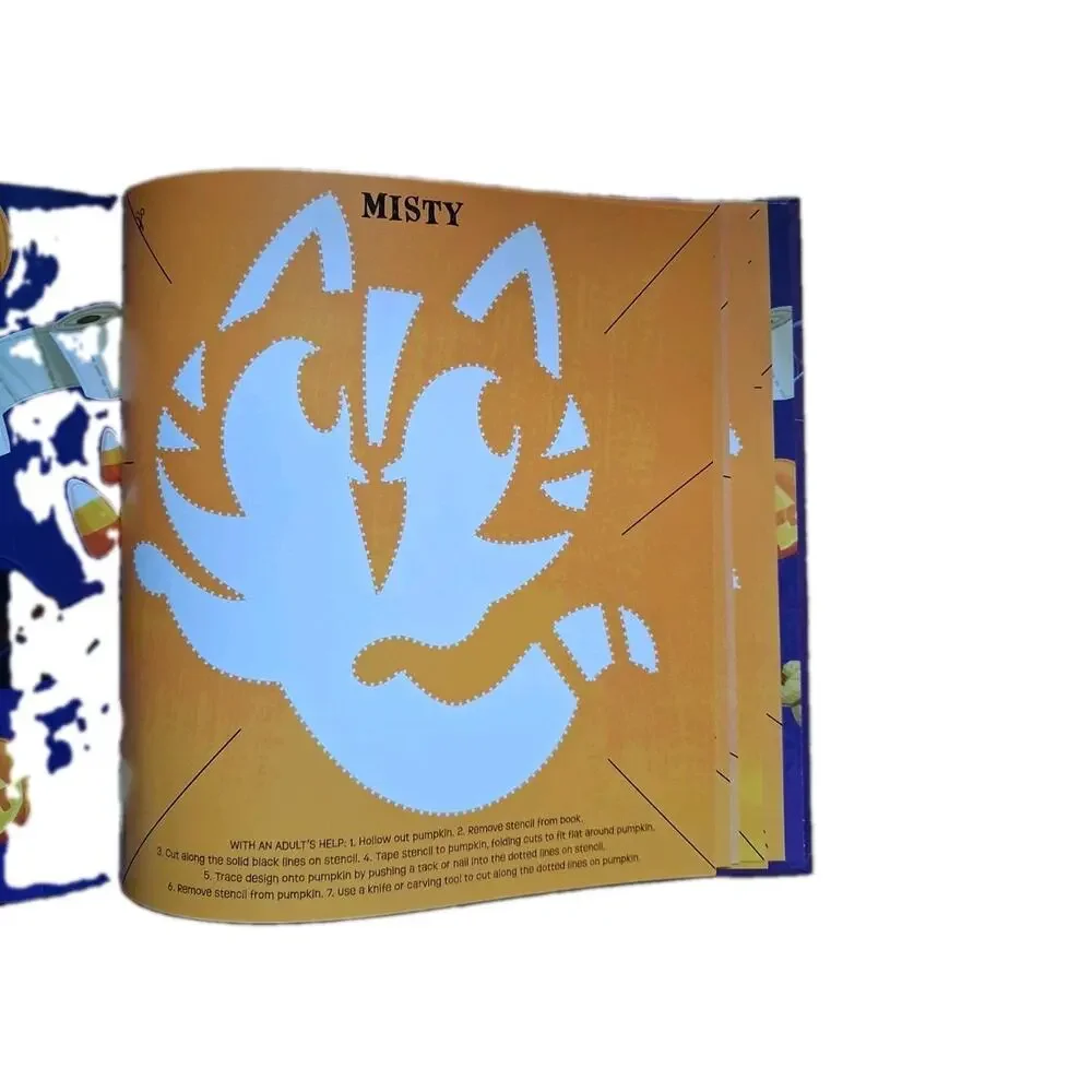 Target Exclusive It's Not Easy Being a Ghost HC Book + Pumpkin Stencils NEW